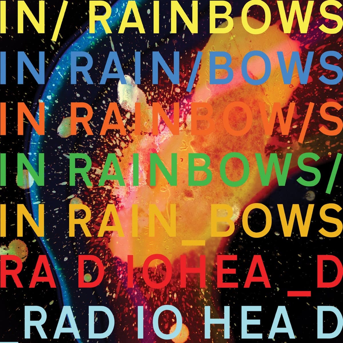 Kiku: Radiohead, In Rainbows artwork