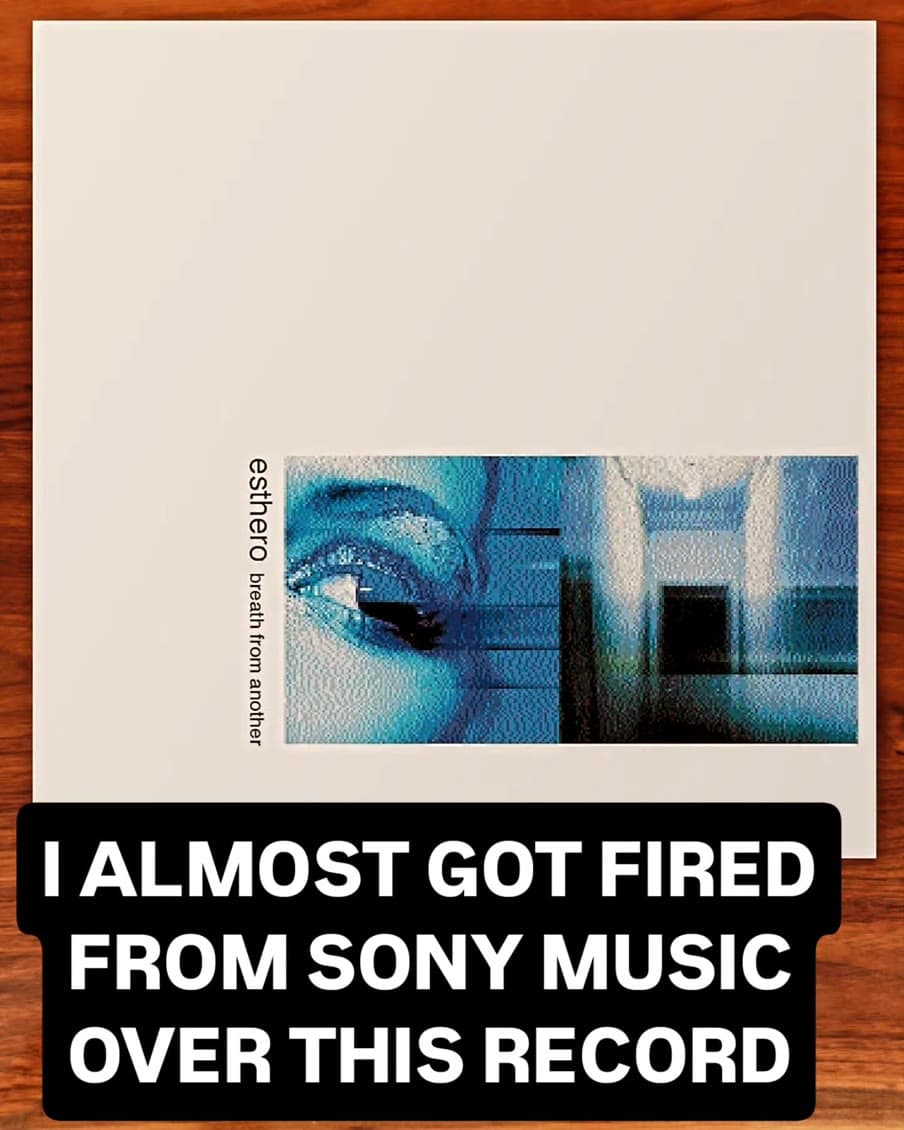 I almost got fired from Sony Music over this record