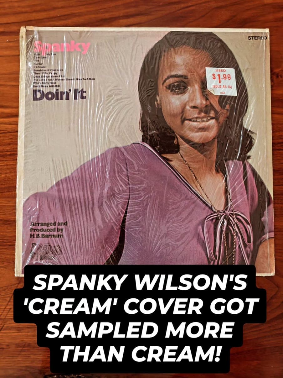 We have been hearing that break for fifty years without knowing whose voice it was
