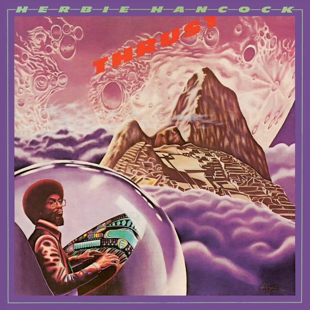 Kiku: 88 Keys — Herbie Hancock, Thrust artwork