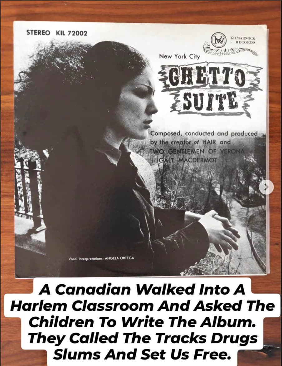 A Canadian walked into a Harlem classroom and asked kids to write an album