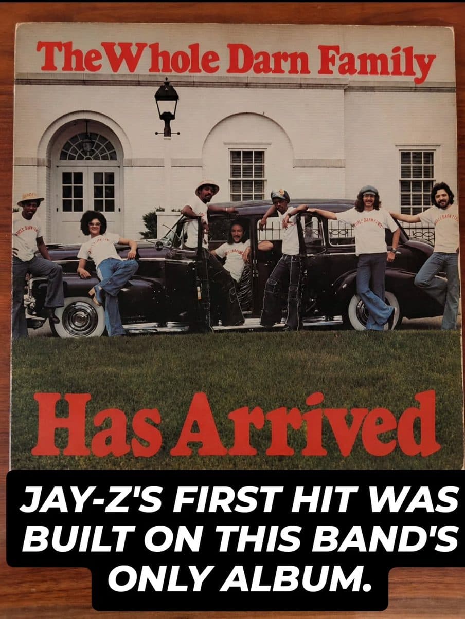 Jay-Z's first charting single was built on a record by a band nobody remembers