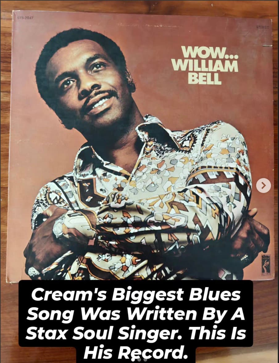 Cream's biggest blues song was written by a Stax soul singer